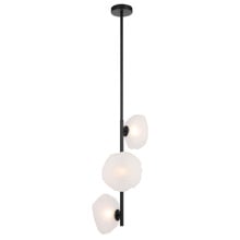 Amelie Iron 3 Light Vertical Pendant